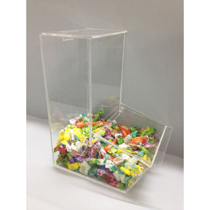 Contenitore Porta Caramelle a Silos in Plexiglass – Espositore Alimentare da Banco