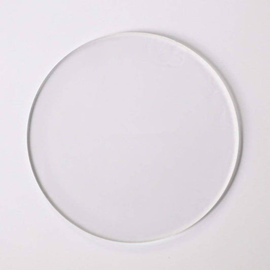 Disco in plexiglass trasparente 3 mm Taglio Laser Tondo cerchio Ø da 15 a 90 cm (Diametro cm 40)