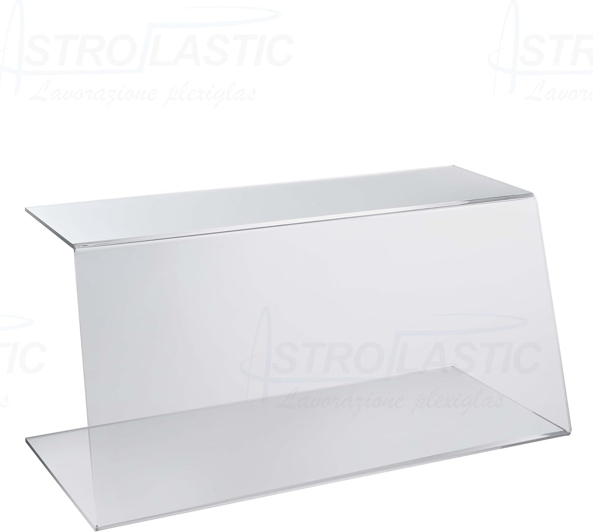 Écran de protection alimentaire en plexiglas transparent – Vitrine pare-postillons pour comptoirs de bars, pâtisseries et commerces alimentaires