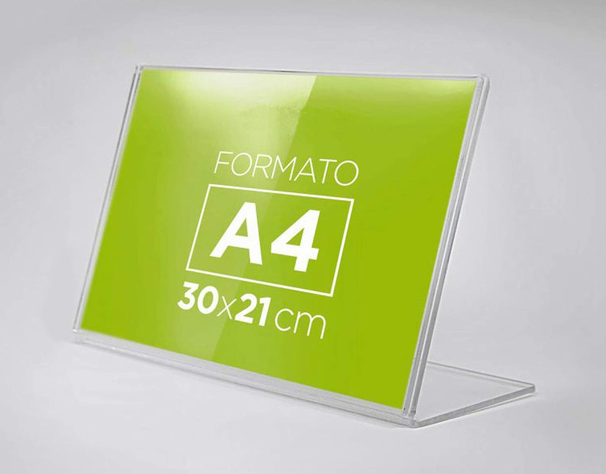 Plexiglass-acrylic tabletop-desk brochure holder display