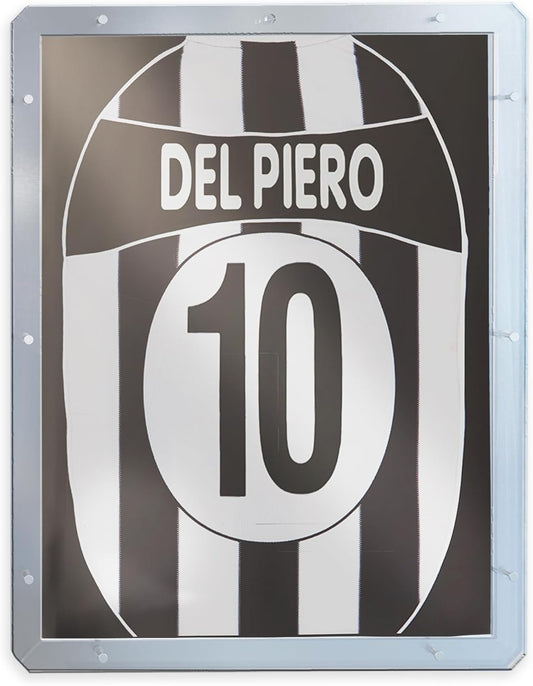 AstroTeka® Teca Espositiva in Plexiglass per Maglie Sportive – Cornice da Parete o Banco
