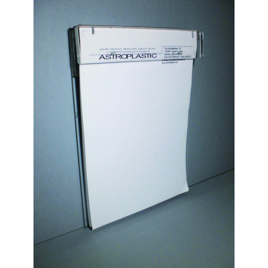 Porta Fogli A4 in Plexiglass con Apertura a Scatto – Porta Notiziario da Parete per Avvisi, Comunicazioni e Documenti