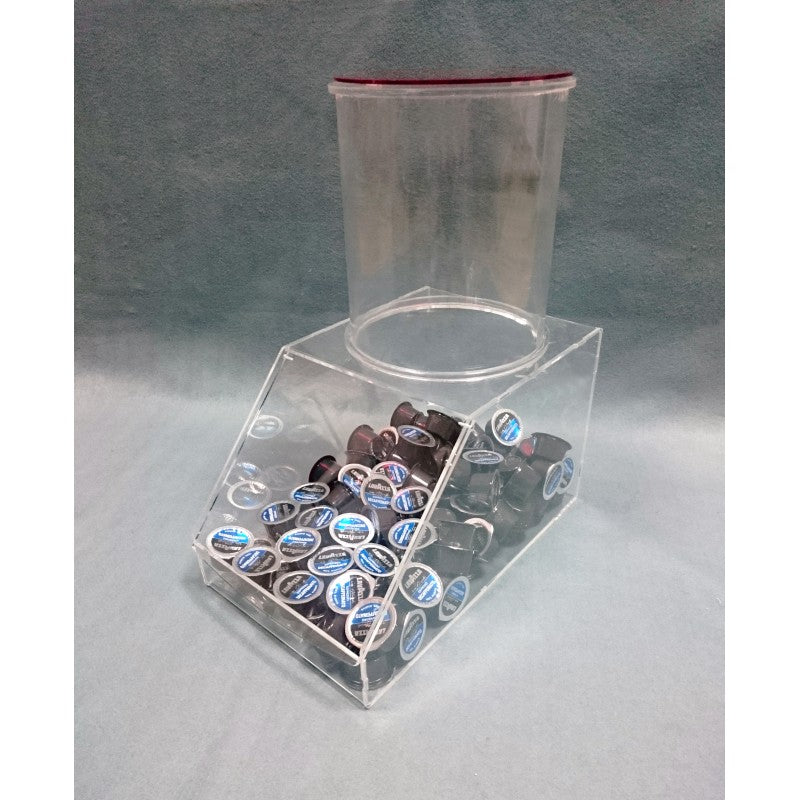 Espositore Silos Dispenser in Plexiglass per Caramelle, Taralli, Biscotti, Capsule e Cialde Caffè