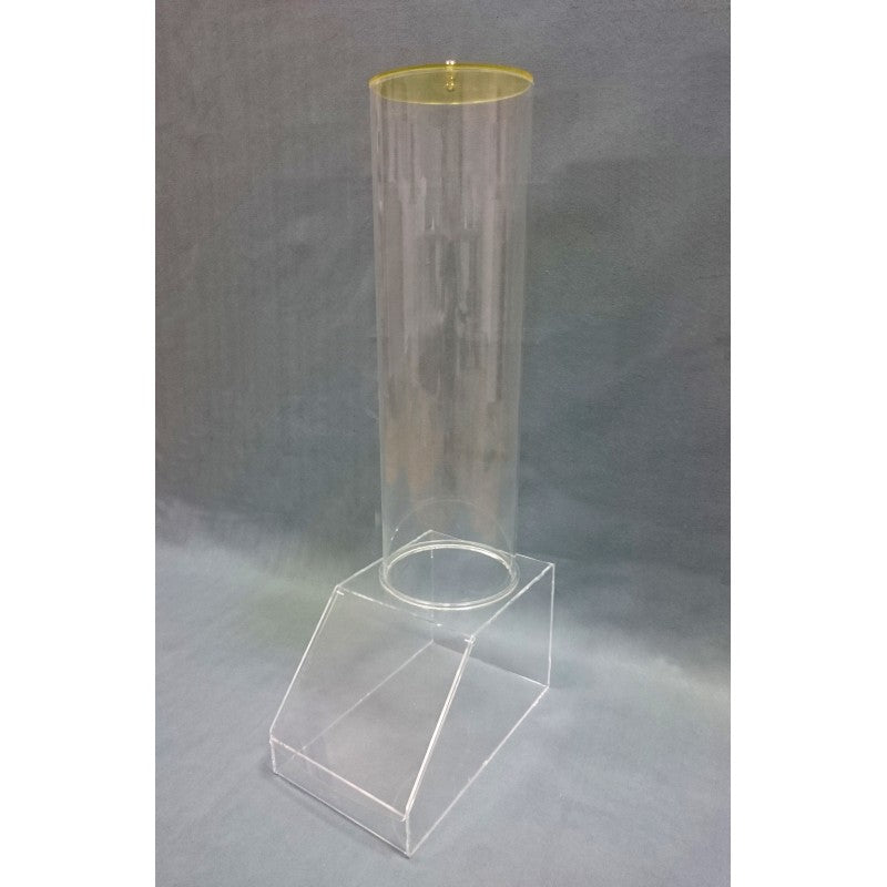 Espositore Silos Dispenser in Plexiglass per Caramelle, Taralli, Biscotti, Capsule e Cialde Caffè