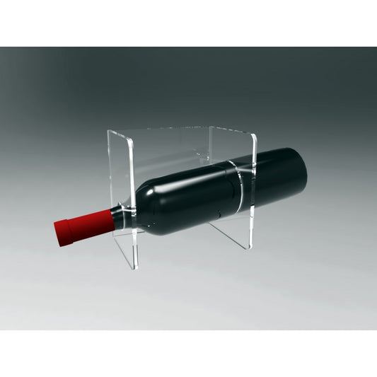 Portabottiglie da Parete in Plexiglass per Vino – Vari Modelli | Espositore da Muro