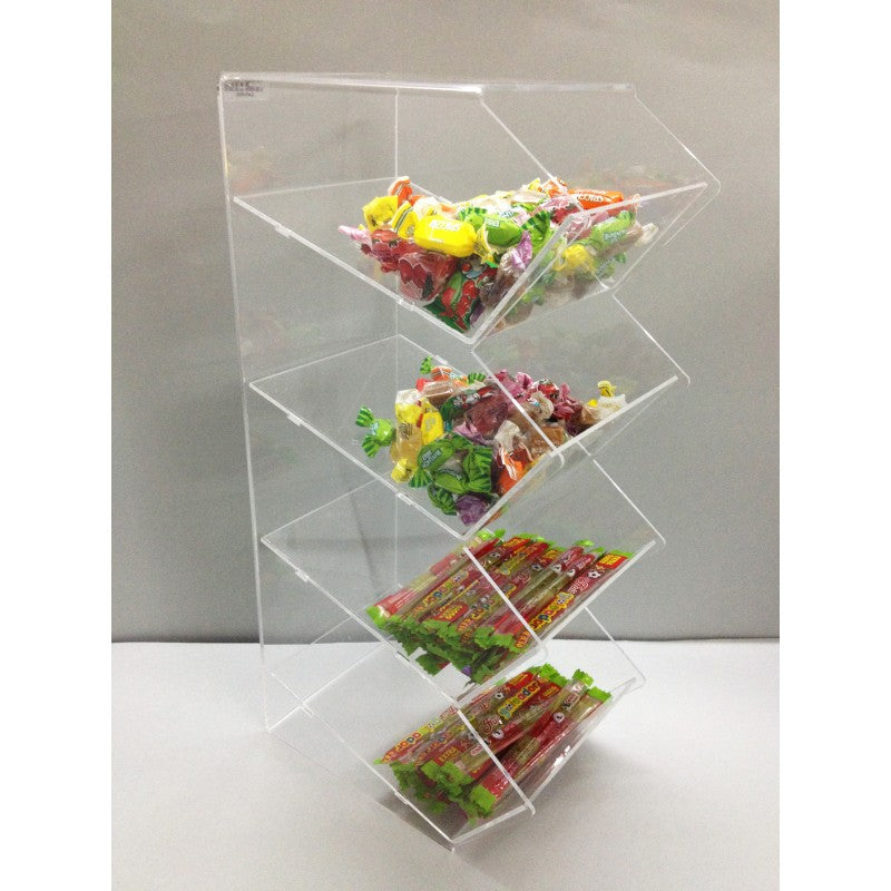 ontenitore da Banco in Plexiglass per Caramelle, Snack, Gomme e Dolci – Espositore Professionale Disponibile