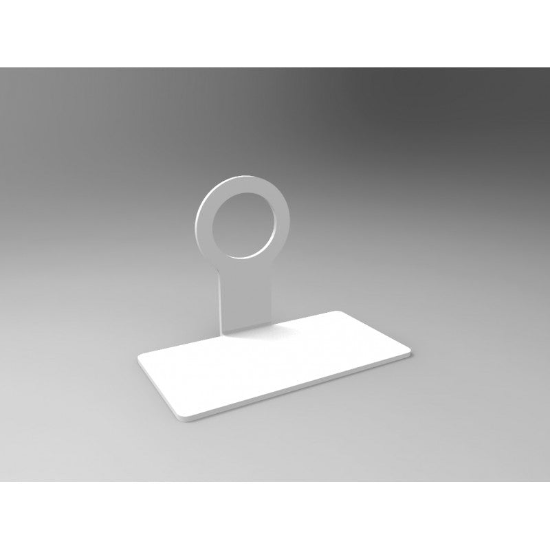 Supporto Universale in Plexiglass per Smartphone da Presa Elettrica – Porta Cellulare da Muro