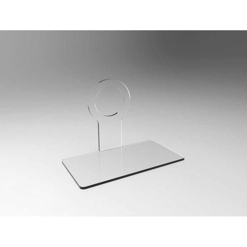 Supporto Universale in Plexiglass per Smartphone da Presa Elettrica – Porta Cellulare da Muro