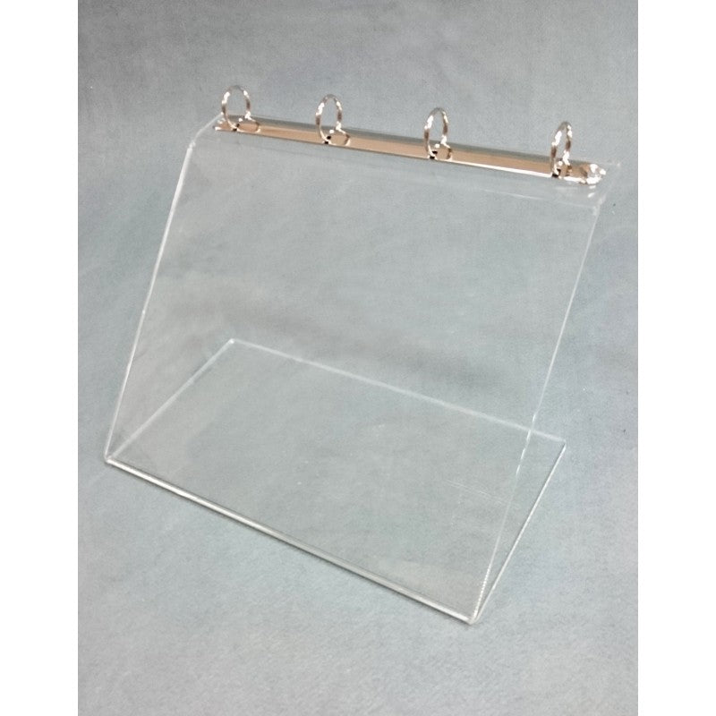 Plexiglas-Ringordner für A4-Blätter – Rezeptordner, Handbücher, Menüs und Dokumente