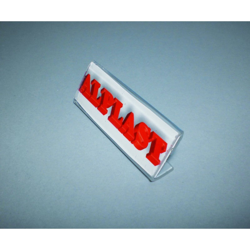 Confezione da 100 Porta Prezzi da Banco in Plexiglass – Portaritratto 7 × 5 cm per Cartellini, Etichette e Promozioni