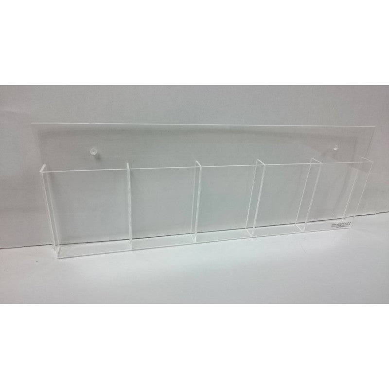 Contenitore Orizzontale in Plexiglass – Porta Schede, Depliant, Biglietti e Documenti
