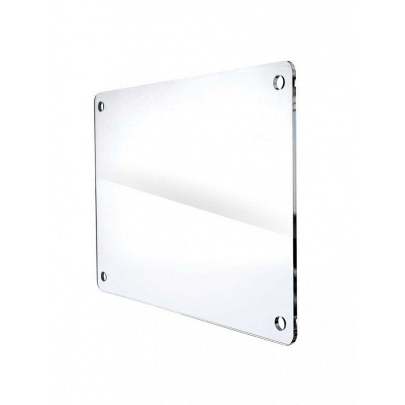 Rectangular Transparent Plexiglass Plaque 8mm – Spacers Included